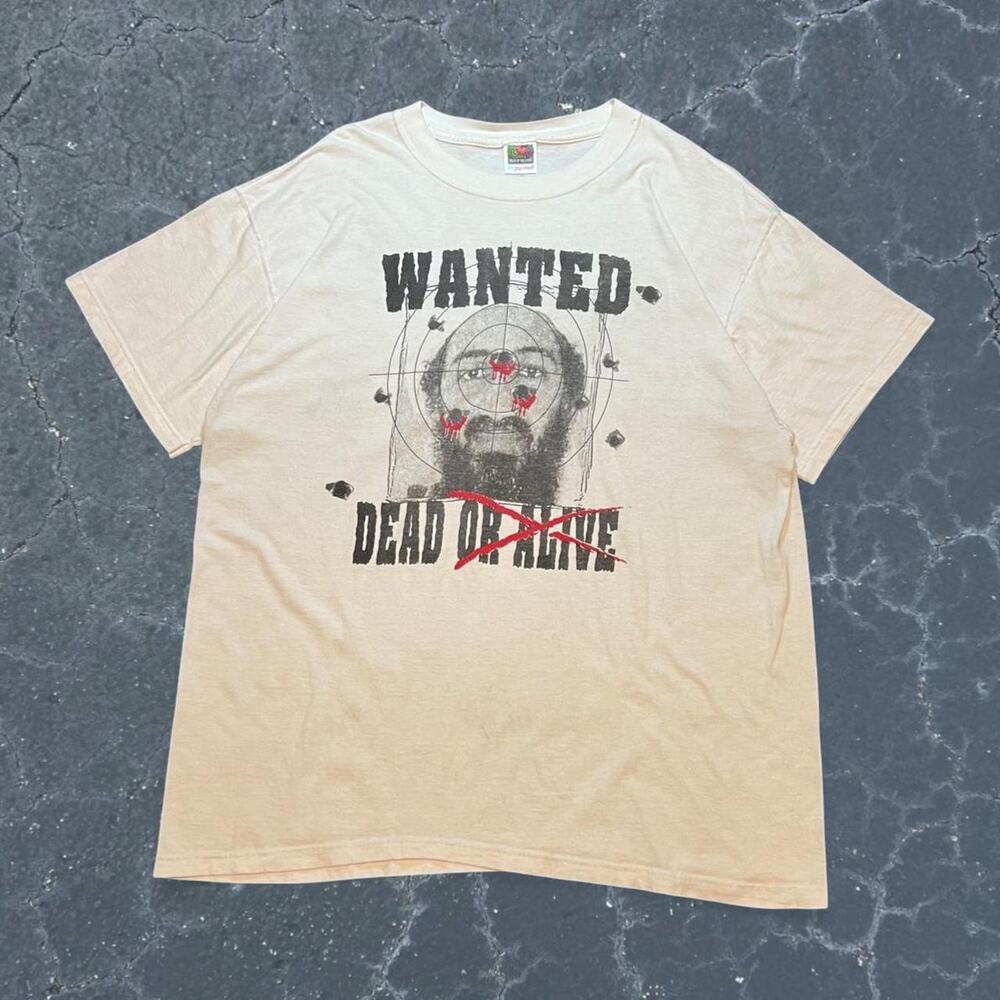 90s fruit of the loom wanted shirt